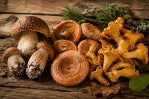 SETAS SILVESTRES FUNGI SET